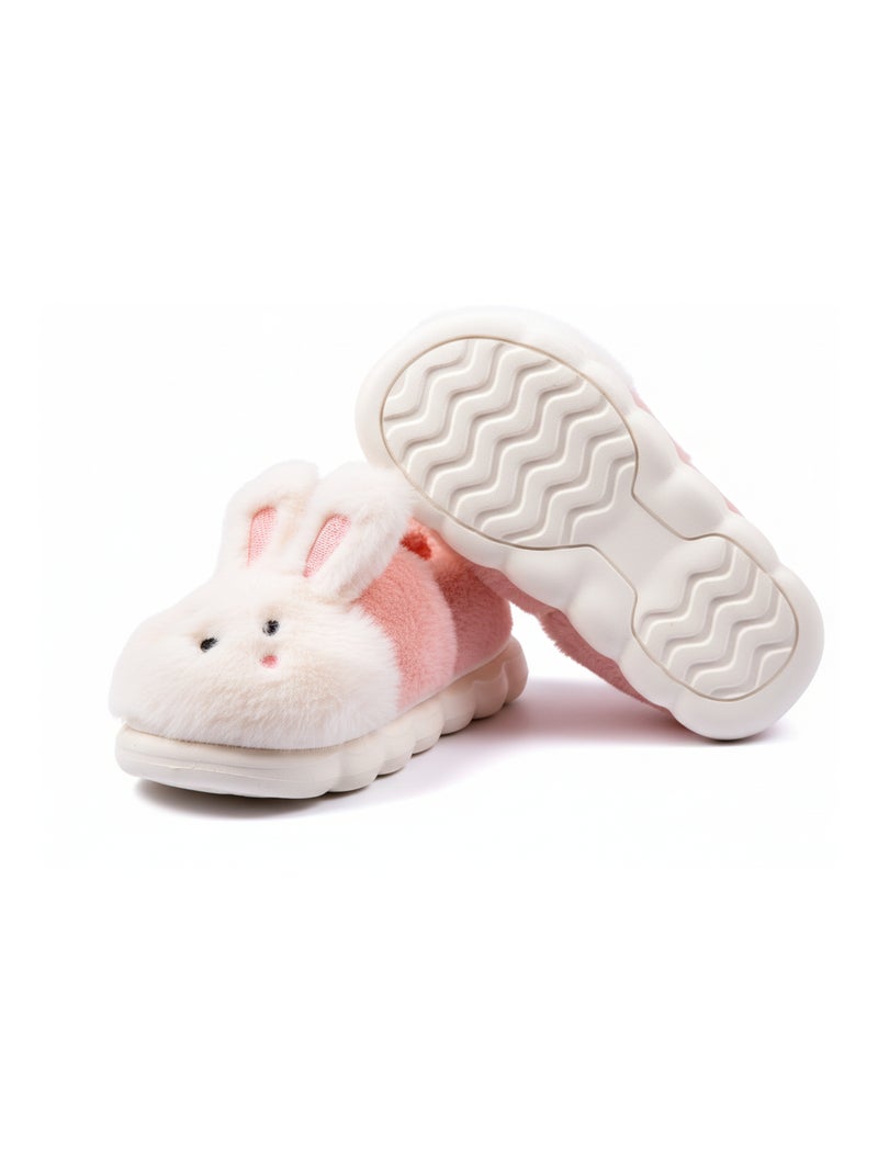 Pantofole Bambino Animali 3D Ultra Morbide MD9758 Rosa - Kiabi