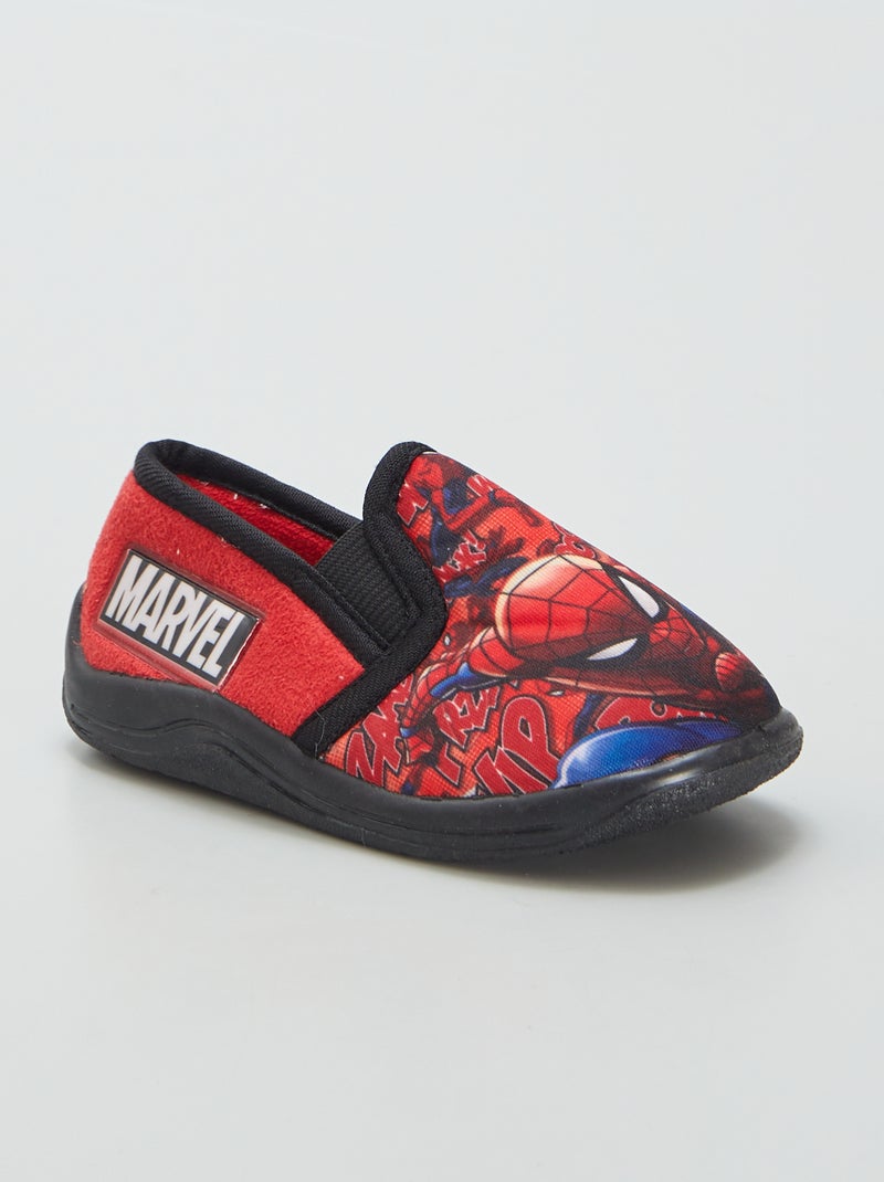 Pantofole basse 'Spider-Man' ROSSO - Kiabi