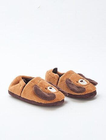 Pantofole 'cane' con animazione in rilievo