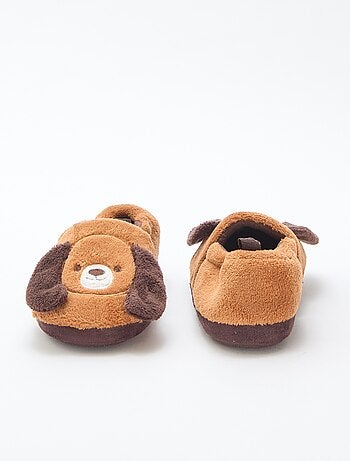 Pantofole 'cane' con animazione in rilievo