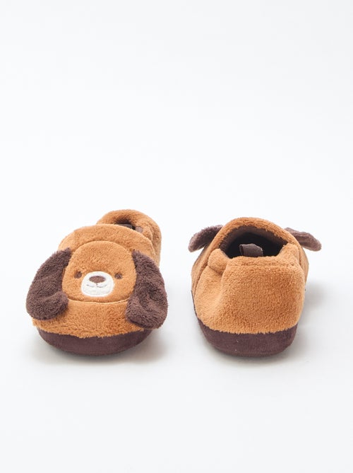 Pantofole 'cane' con animazione in rilievo - Kiabi