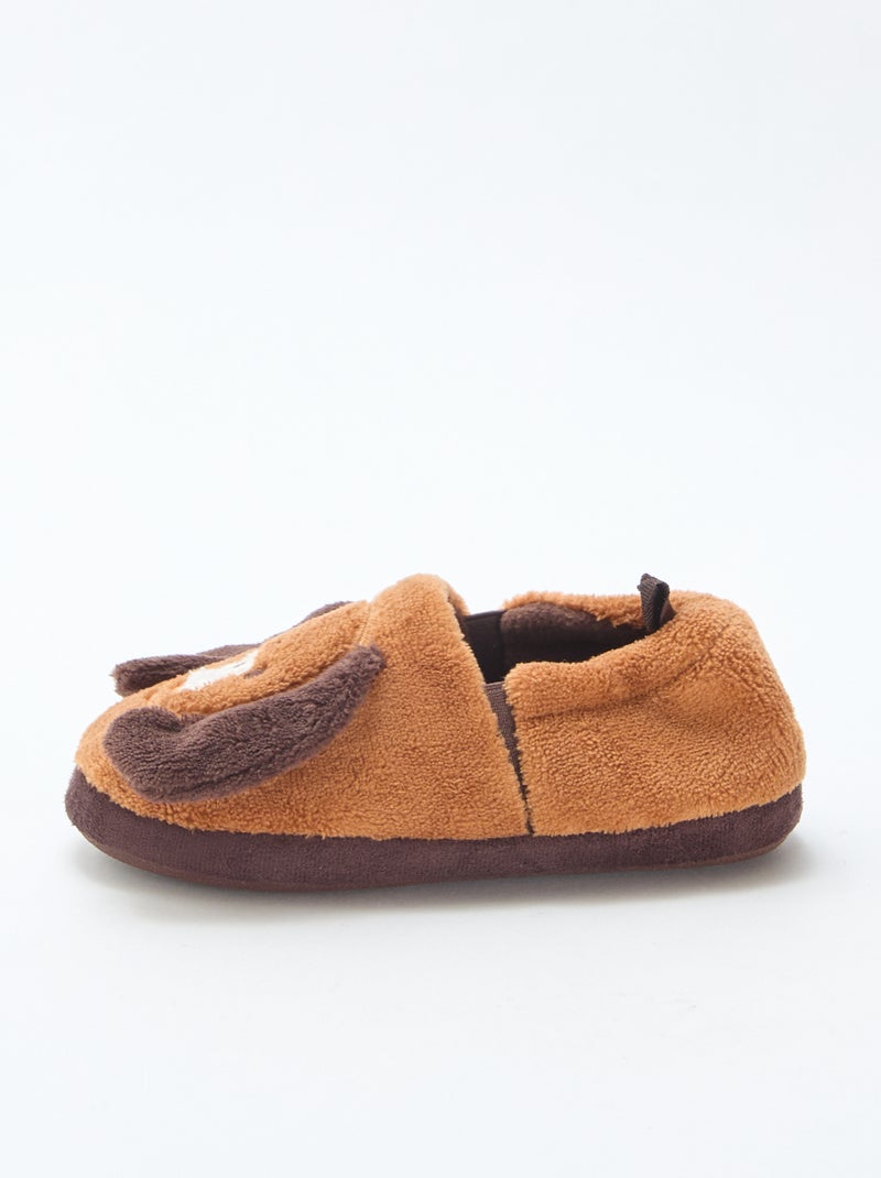 Pantofole Invernali Donna Con Fiocco, Cotone, Cartoni Animati Cane, Uso Domestico - Foto 4