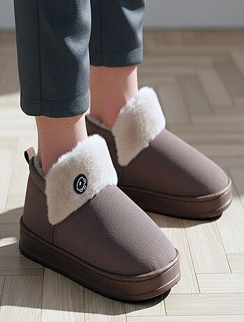 Pantofole charentaise alte MU10162
