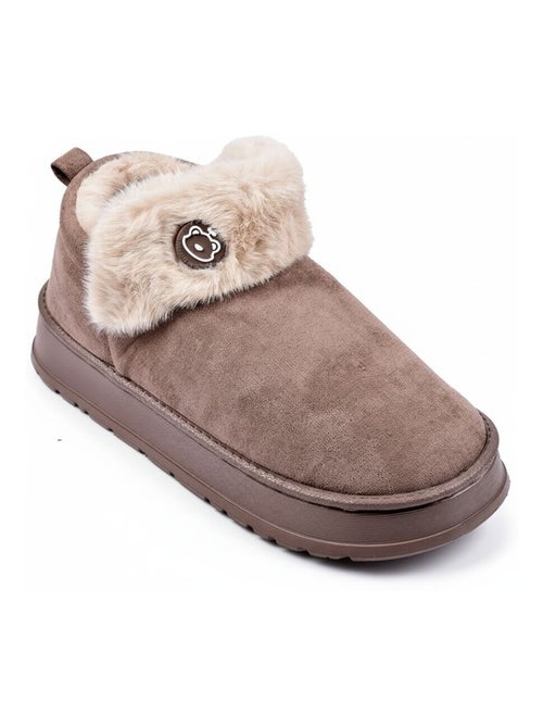 Pantofole charentaise alte MU10162 - Kiabi Pantofole charentaise alte MU10162 - Kiabi
