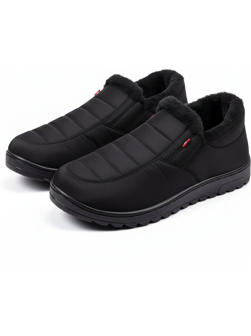 Pantofole Charentaise alte PREMIUM MU9738 Nero - Kiabi