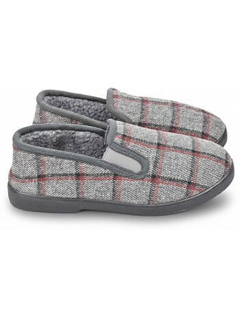 Pantofole charentaise uomo scozzese antiscivolo ozabi