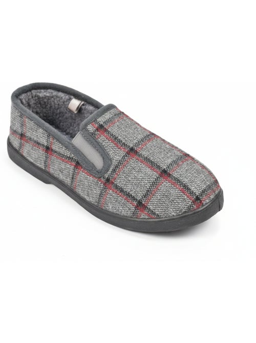 Pantofole charentaise uomo scozzese antiscivolo ozabi - Kiabi