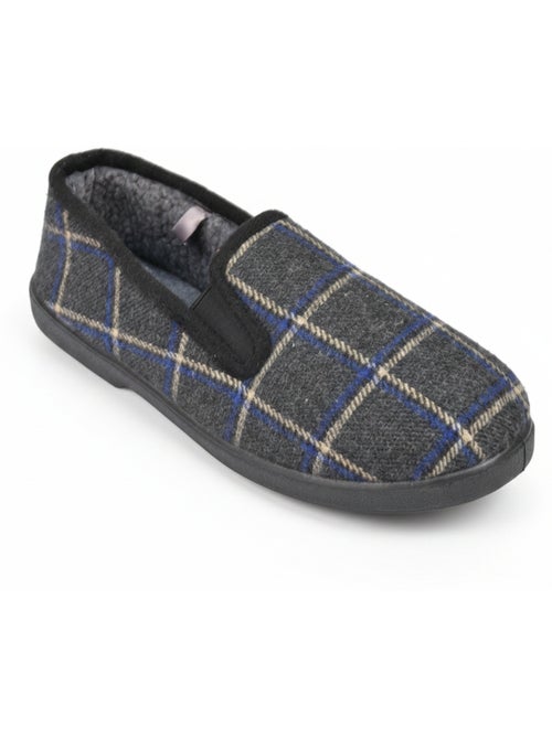 Pantofole charentaise uomo scozzese antiscivolo ozabi - Kiabi