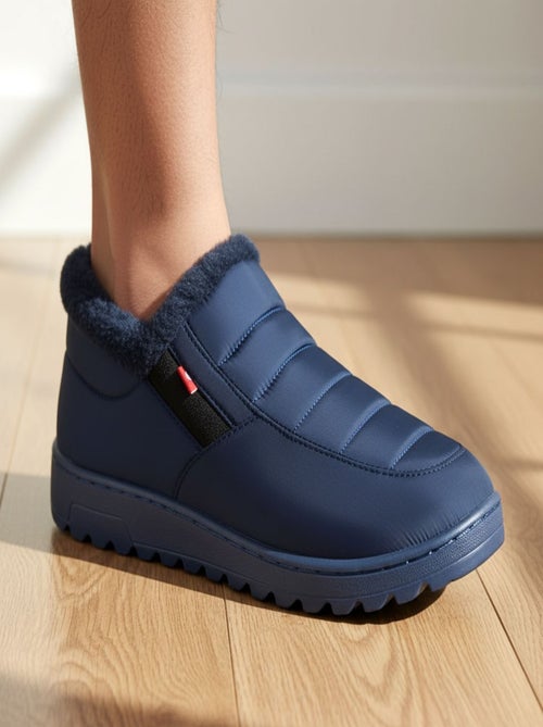 Pantofole charentaises alte PREMIUM MU9738 - Kiabi