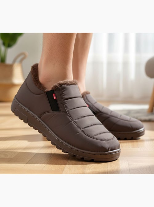 Pantofole charentaises alte PREMIUM MU9738 - Kiabi