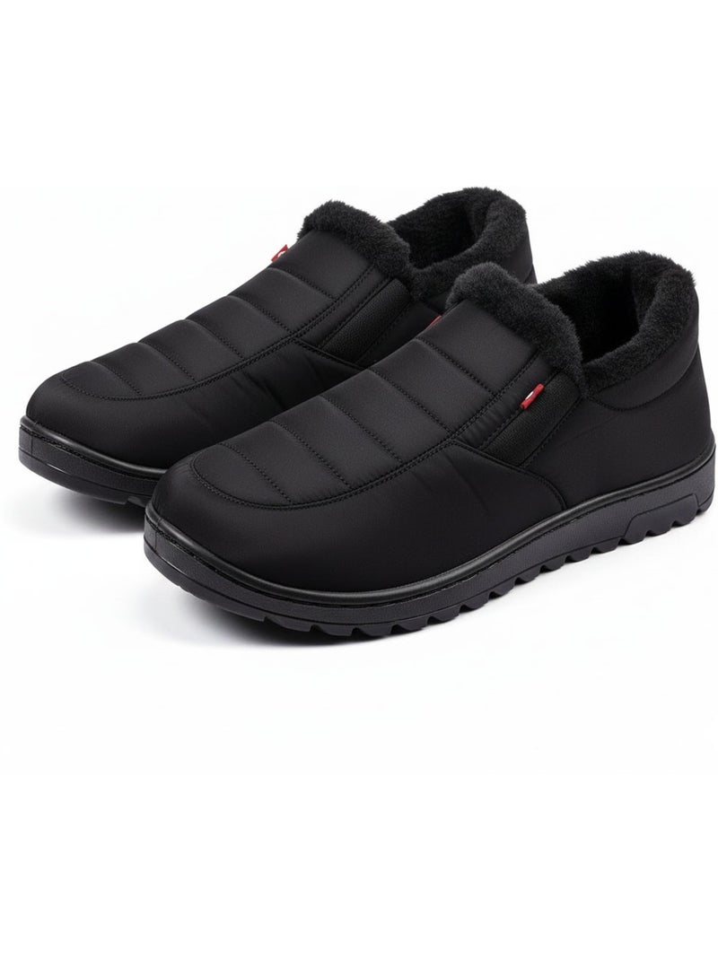 Pantofole charentaises alte PREMIUM MU9738 Nero - Kiabi