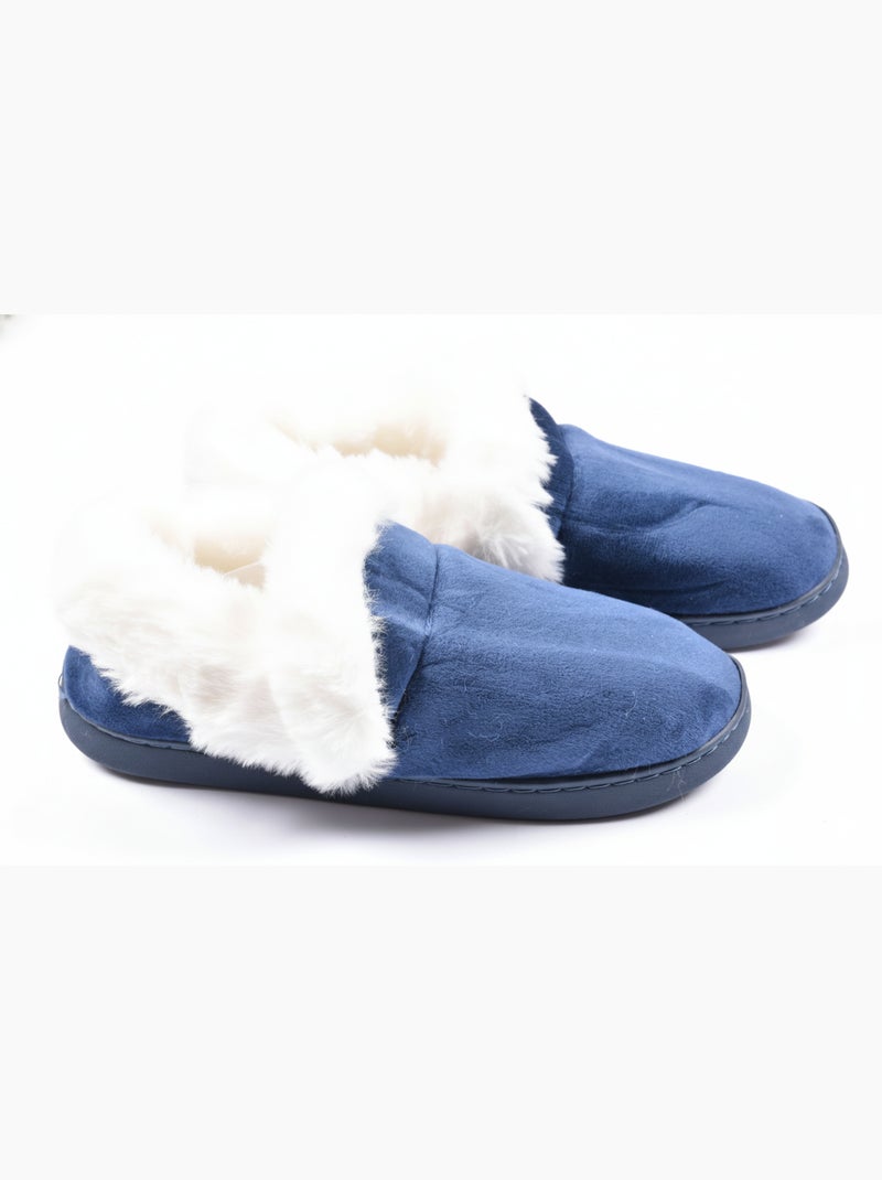 Pantofole Charentaises donna Ultra Leggere MD9691 Blu marino - Kiabi