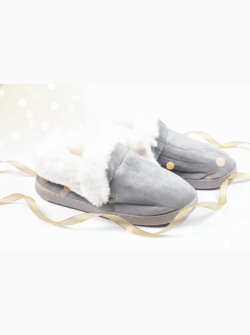 Pantofole Charentaises donna Ultra Leggere MD9691 - Kiabi