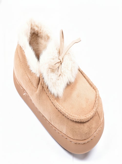 Pantofole Charentaises donna Velluto MD10154 - Kiabi