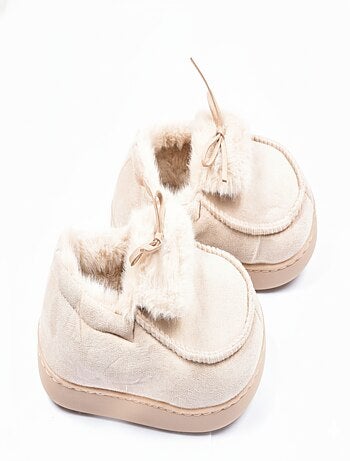 Pantofole Charentaises donna Velluto MD10154