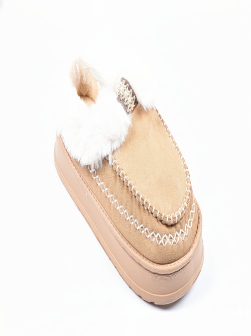 Pantofole Charentaises Ultra Leggere Sherpa MD10158 - Kiabi