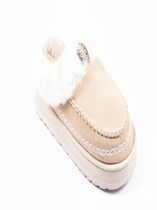 Pantofole Charentaises Ultra Leggere Sherpa MD10158 - Kiabi