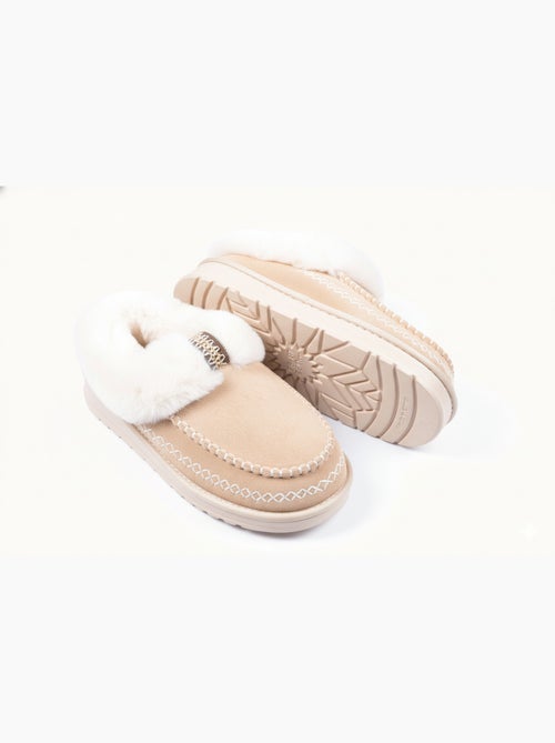 Pantofole Charentaises Ultra Leggere Sherpa MD10158 - Kiabi