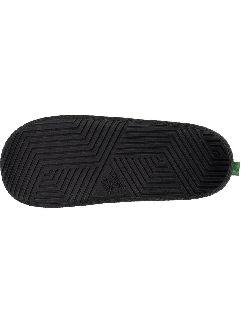 Pantofole chiuse camoscio, suola bloup XTRA comfort, buon uomo Isotoner Nero - Kiabi