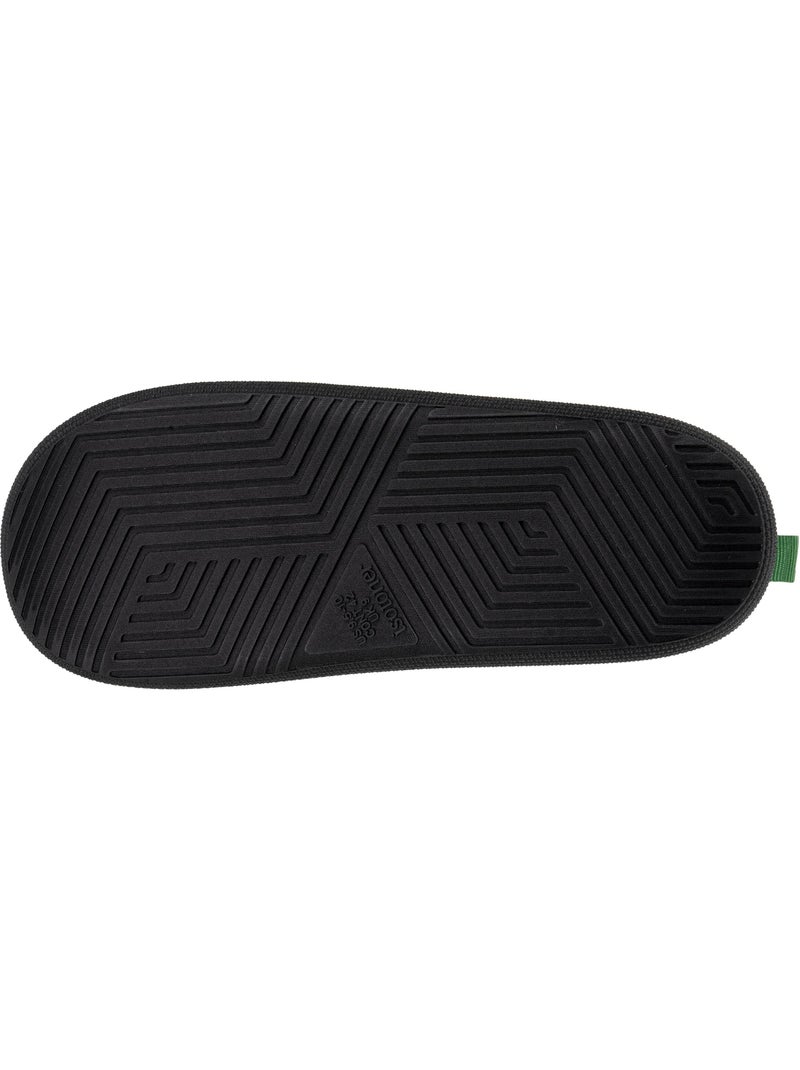 Pantofole chiuse camoscio, suola bloup xtra comfort, buon uomo Nero - Kiabi