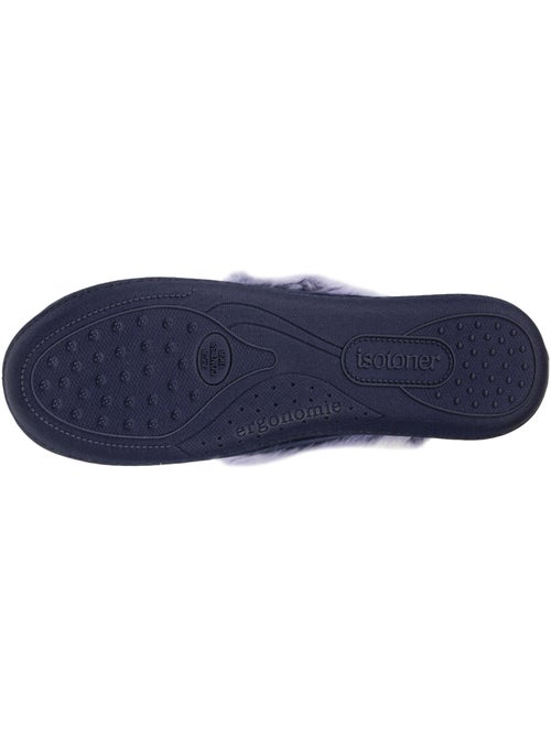 Pantofole chiuse dettagli in pelliccia sintetica donna isotoner - Kiabi Pantofole chiuse dettagli in pelliccia sintetica donna isotoner - Kiabi