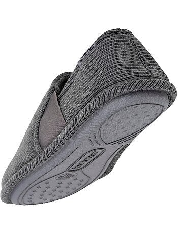 Pantofole chiuse jersey, facile da indossare, elastico di uomo Isotoner