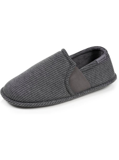 Pantofole chiuse jersey, facile da indossare, elastico di uomo Isotoner - Kiabi Pantofole chiuse jersey, facile da indossare, elastico di uomo Isotoner - Kiabi