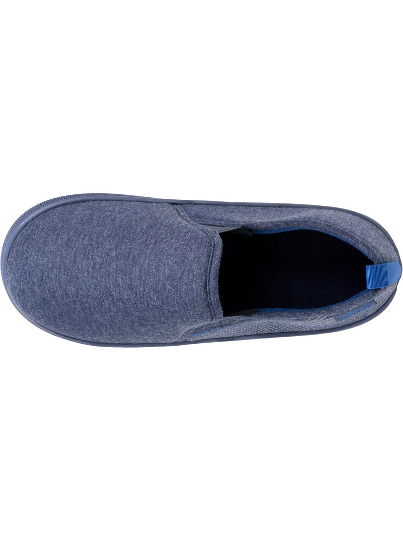 Pantofole chiuse maglia, suola bloup XTRA comfort, buon uomo Isotoner Blu marino - Kiabi