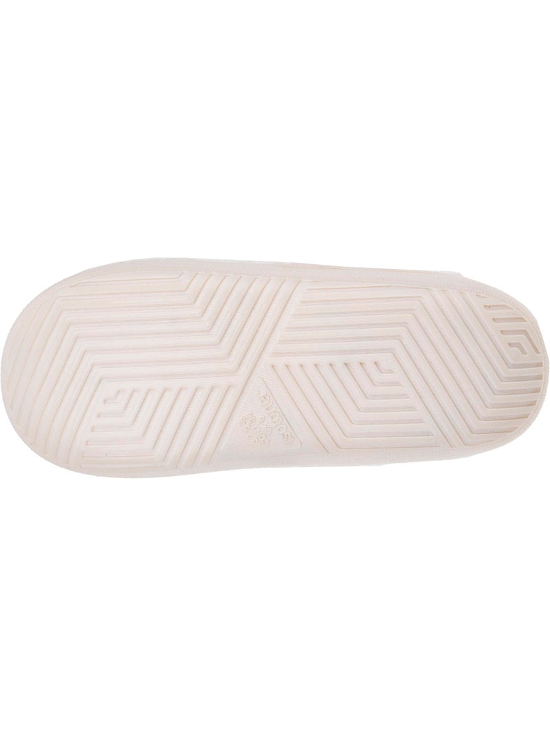 Pantofole chiuse materiale sherpa, suola bloup donna Isotoner Avorio - Kiabi