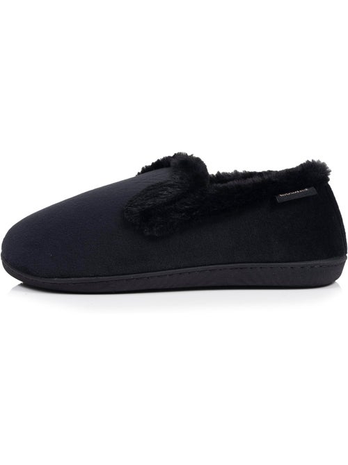 Pantofole chiuse microvelluto, suola ergonomica, schiuma donna isotoner - Kiabi