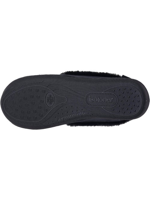 Pantofole chiuse microvelluto, suola ergonomica, schiuma donna isotoner - Kiabi