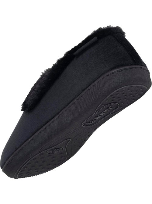 Pantofole chiuse microvelluto, suola ergonomica, schiuma donna isotoner - Kiabi