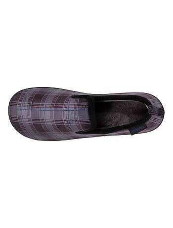 Pantofole chiuse microvelluto, suola ergonomica, schiuma uomo Isotoner
