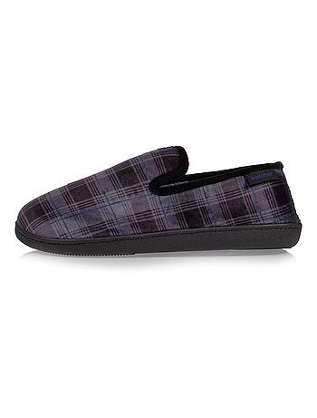 Pantofole chiuse microvelluto, suola ergonomica, schiuma uomo Isotoner