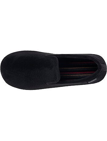 Pantofole chiuse microvelluto, suola ergonomica, schiuma uomo isotoner