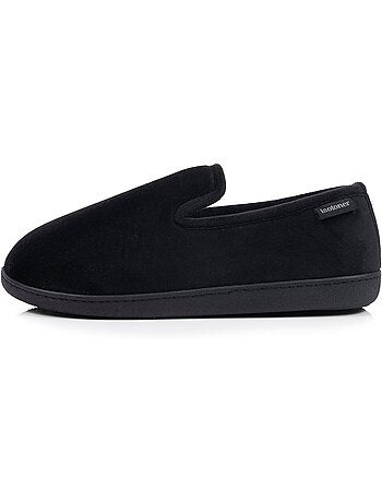 Pantofole chiuse microvelluto, suola ergonomica, schiuma uomo isotoner