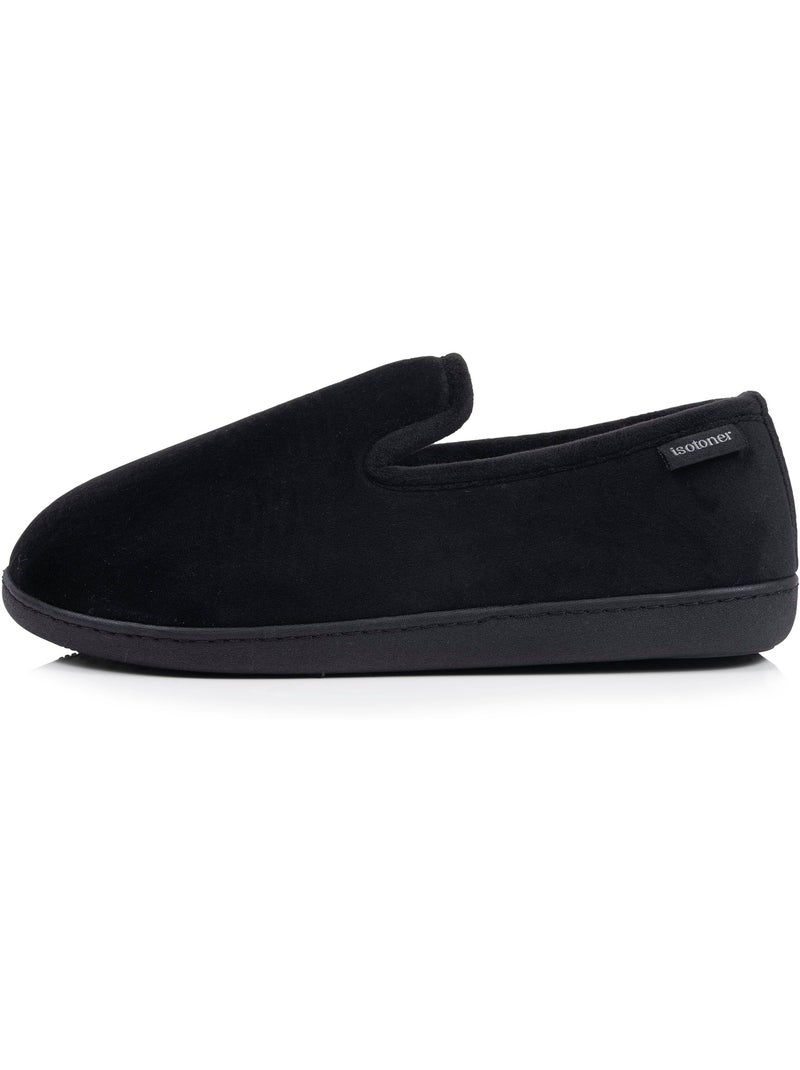 Pantofole chiuse microvelluto, suola ergonomica, schiuma uomo isotoner Nero - Kiabi