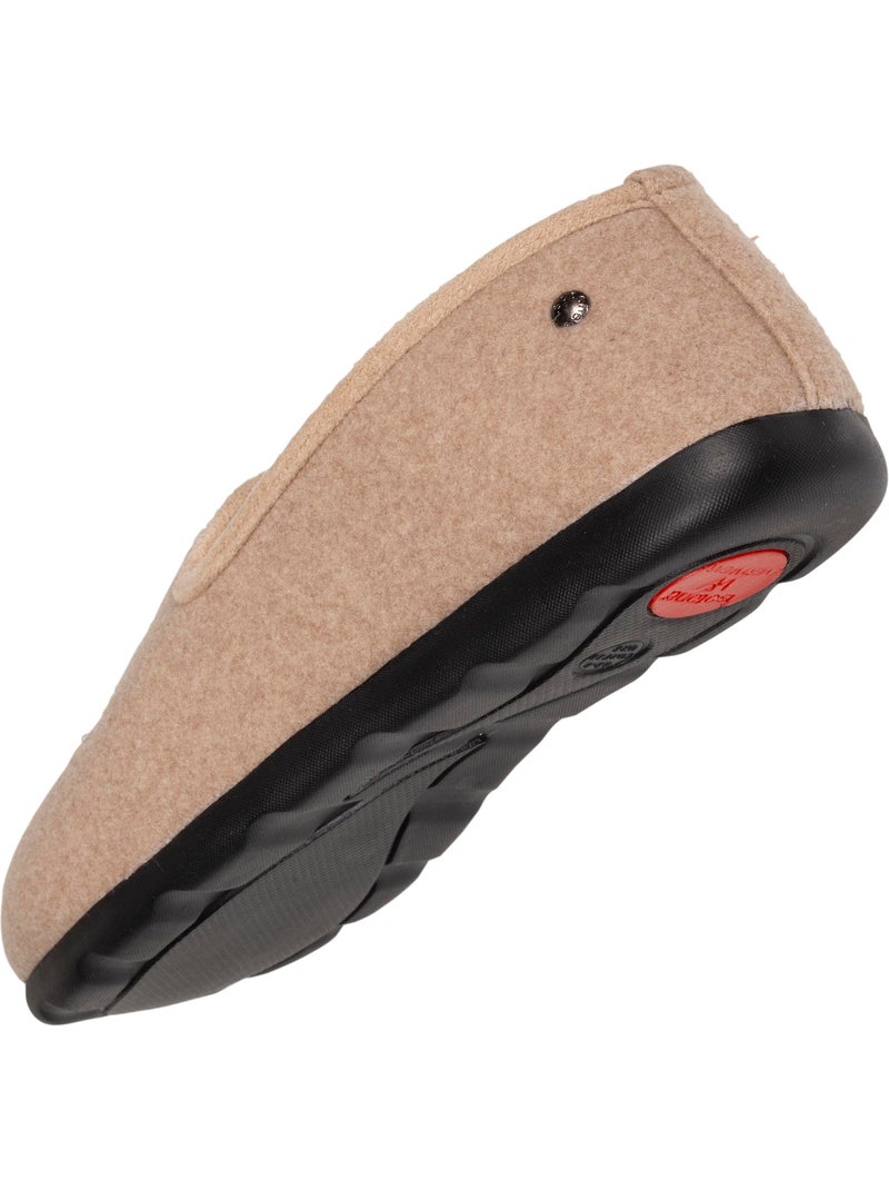 Pantofole chiuse morbida, ultraconfortevole e leggera, donna isotoner Beige mélange - Kiabi
