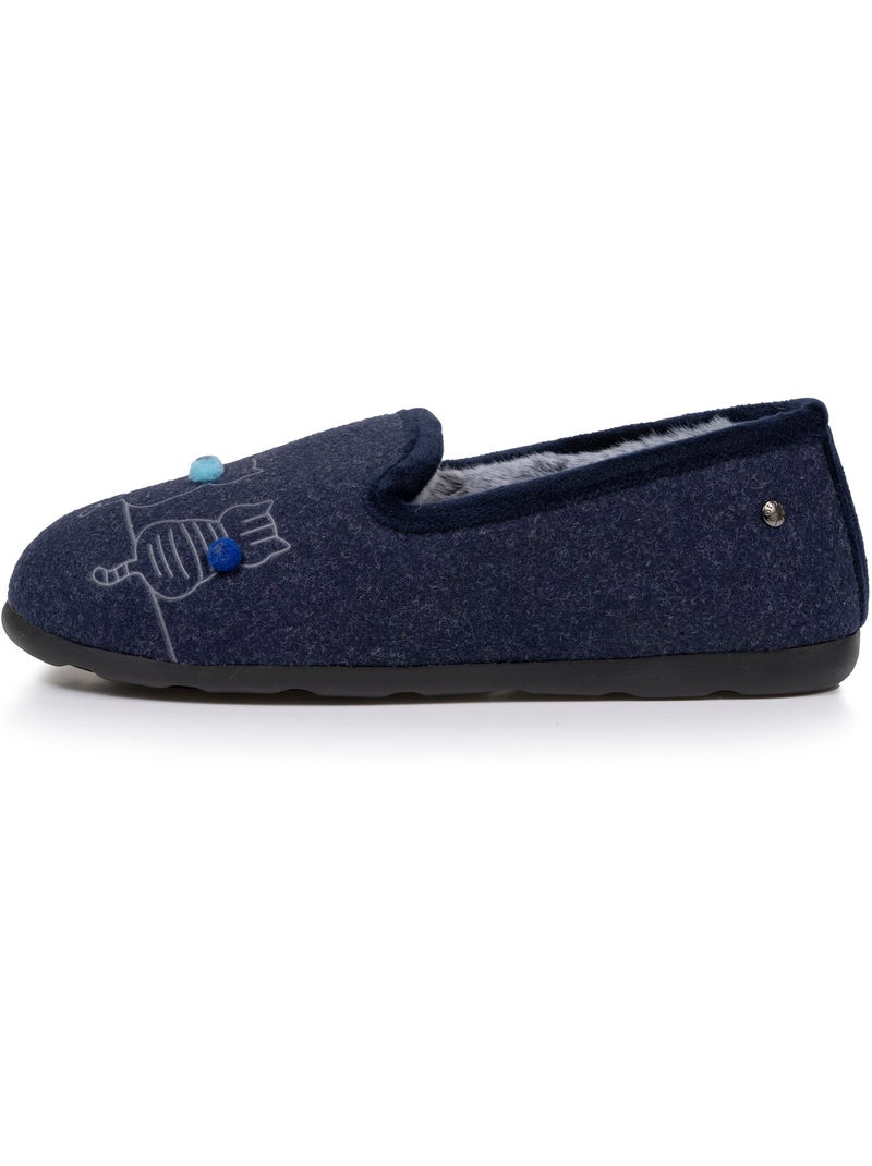 Pantofole chiuse morbida, ultraconfortevole e leggera, donna isotoner Blu Blu - Kiabi