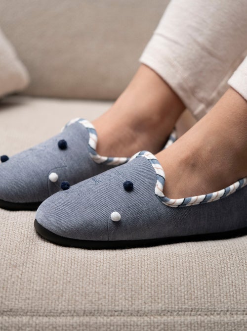 Pantofole chiuse morbida, ultraconfortevole e leggera, donna Isotoner - Kiabi