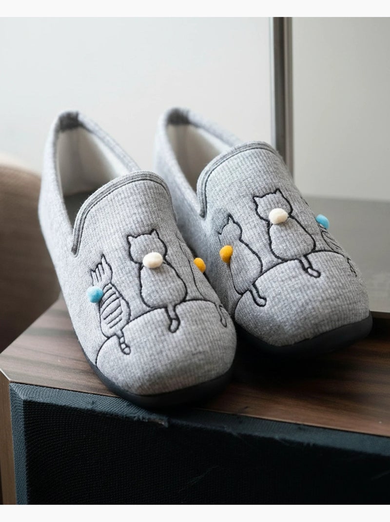 Pantofole chiuse morbida, ultraconfortevole e leggera, donna Isotoner Grigio - Kiabi