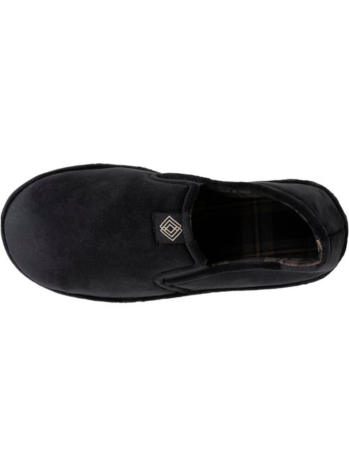 Pantofole chiuse morbido velluto, confortevole, sostiene uomo Isotoner - Kiabi