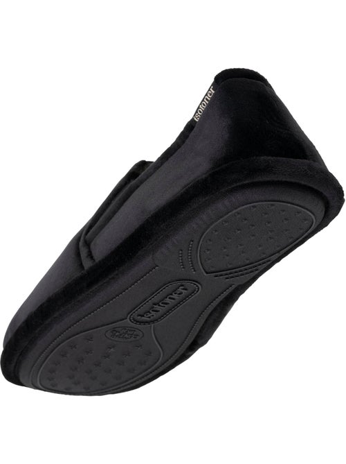 Pantofole chiuse morbido velluto, confortevole, sostiene uomo Isotoner - Kiabi
