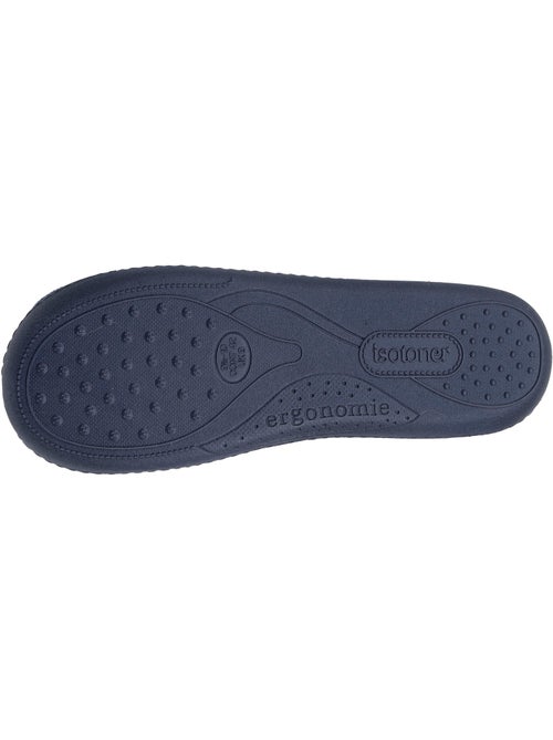 Pantofole chiuse pile melange, suola ergonomica, schiuma uomo isotoner - Kiabi Pantofole chiuse pile melange, suola ergonomica, schiuma uomo isotoner - Kiabi
