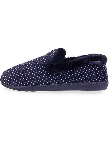 Pantofole chiuse plantare, memory foam, caldo e trendy a donna Isotoner