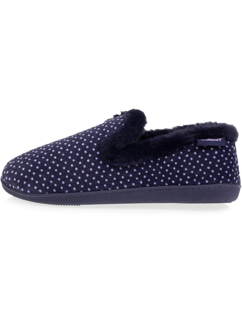 Pantofole chiuse plantare, memory foam, caldo e trendy a donna Isotoner Multicolore - Kiabi