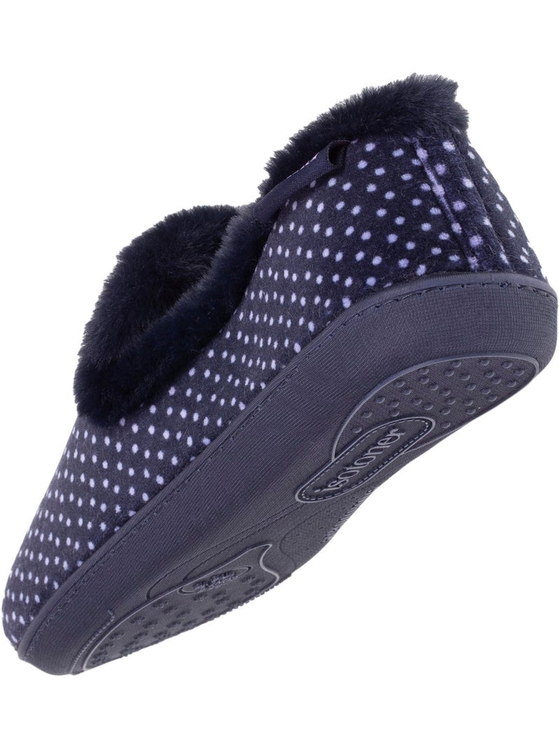 Pantofole chiuse plantare, memory foam, caldo e trendy a donna Isotoner Multicolore - Kiabi