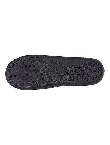 Pantofole chiuse soletta in memory foam uomo
