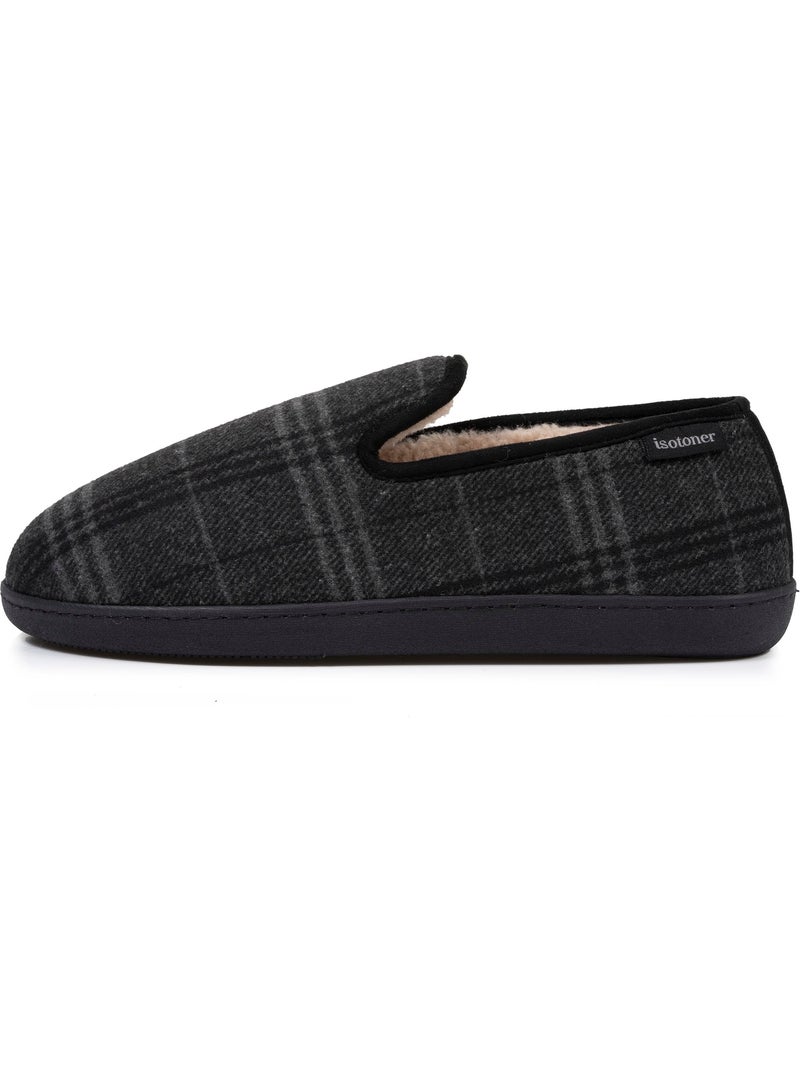Pantofole chiuse soletta in memory foam uomo Grigio nero - Kiabi