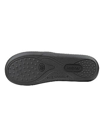Pantofole chiuse soletta in memory foam uomo Isotoner